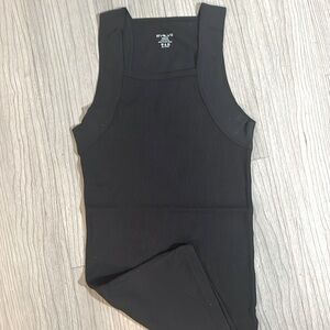 New/unworn pure cotton ribbed muscle tee, Sz M